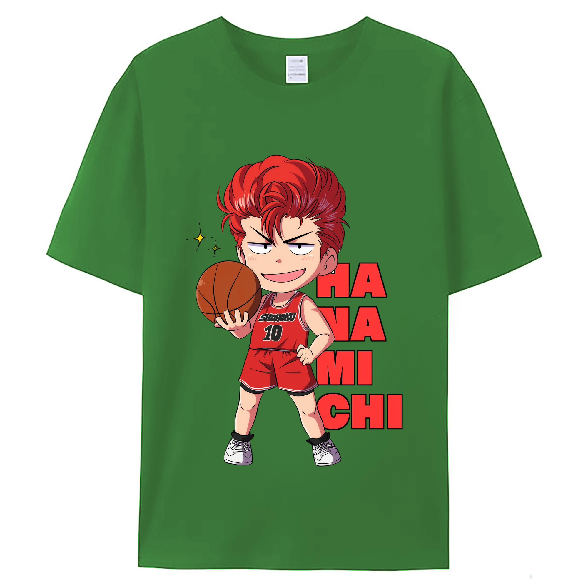 （画像用） SLAM DUNK／スラムダンク レディースカジュアルプリントTシャツ（綿100％）